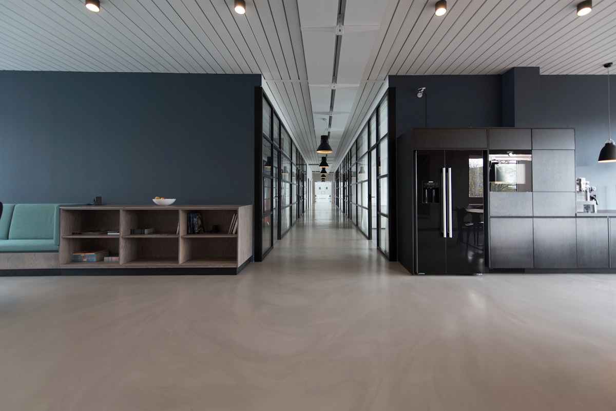 Interior de escritório moderno